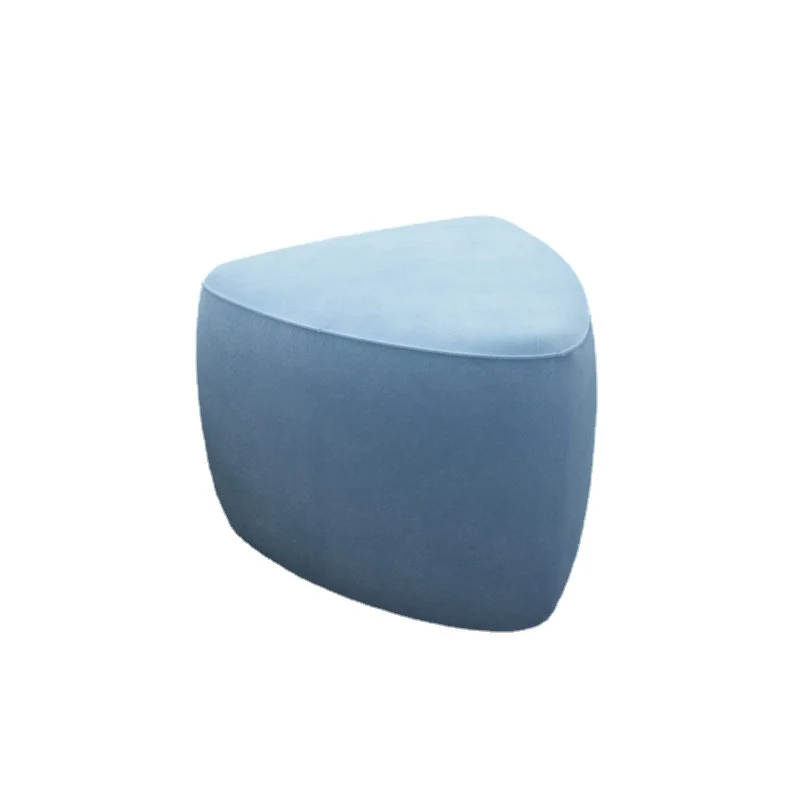 

Triangle Sofa Stool Single Low Stool Square Block Nail Salon Beauty Salon Women's Clothing Store Rest Makeup Stool