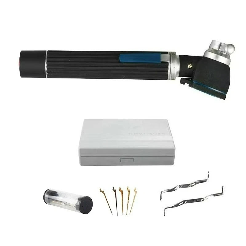 

Auto Cylinder Magnifier Scope Multipurpose Auto Lock Pick Scope Eagle Eye Zoom With Needles Locksmith Tools