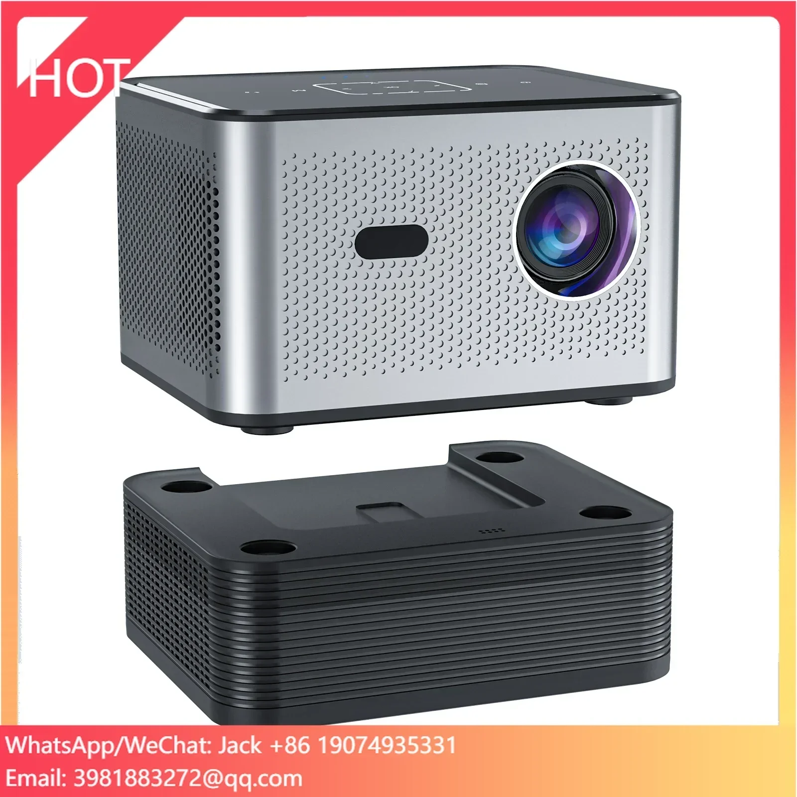 YDH-X3max 4K Laser Projector 300lumens, Android Manual Focus, Home Education, Corporate Conference Room Projector