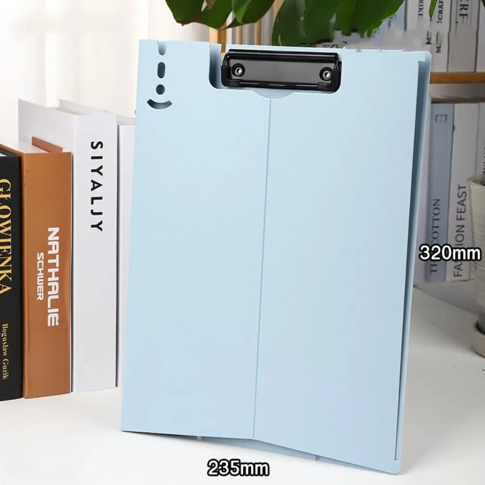

Business Writing Pad Stand File Folder Folding Portable A4 Board Clip Folder Clipboard Document Paper Display Stand Student