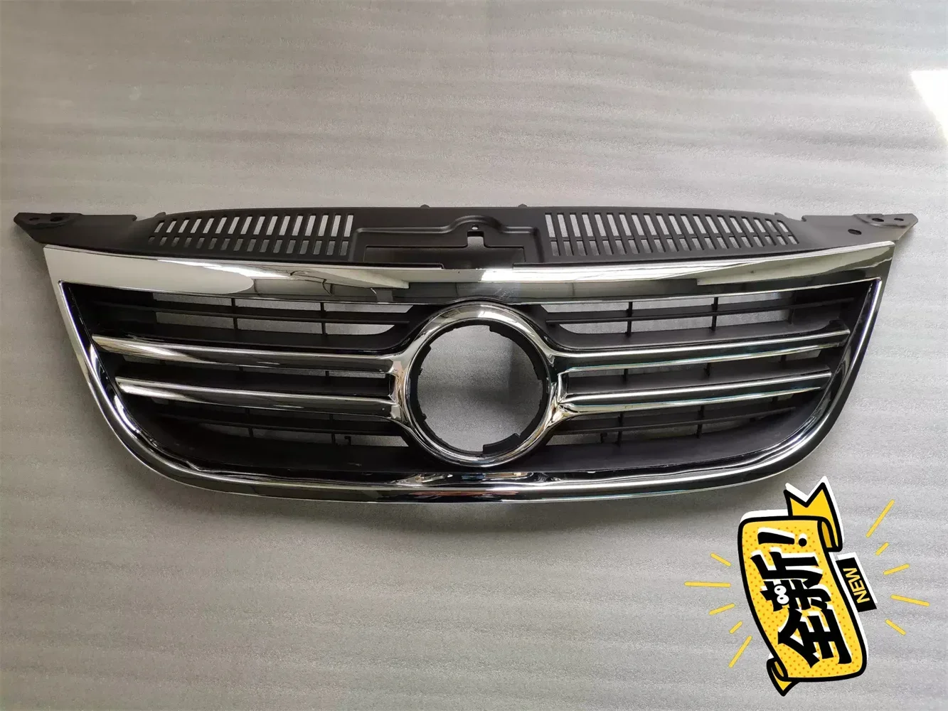 

Передняя черная решетка противотуманных фар для Volkswagen vw Tiguan 2010, Стайлинг автомобиля