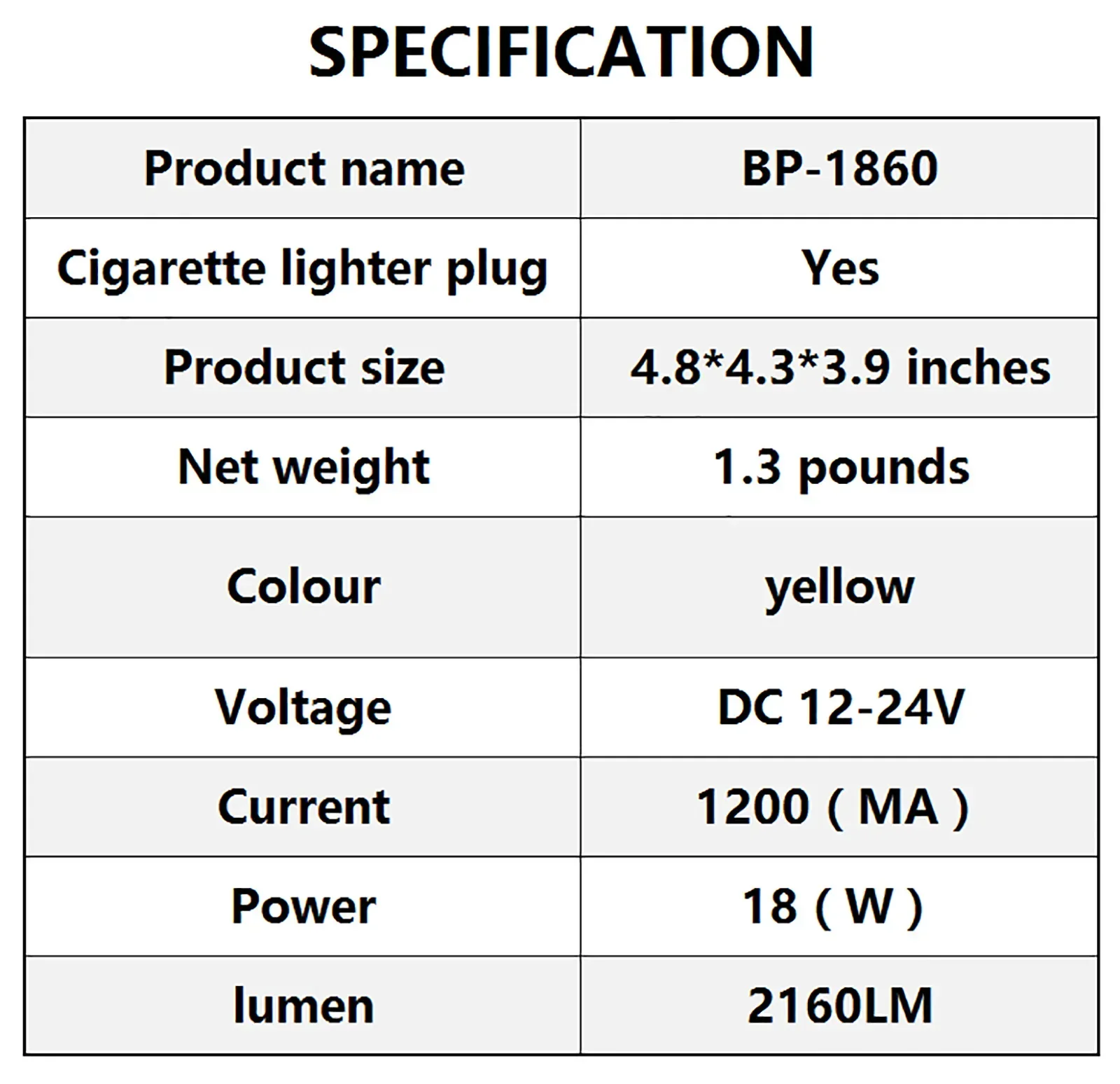 60 LED Safety Warning Flash Signal Strobe Flash Roof