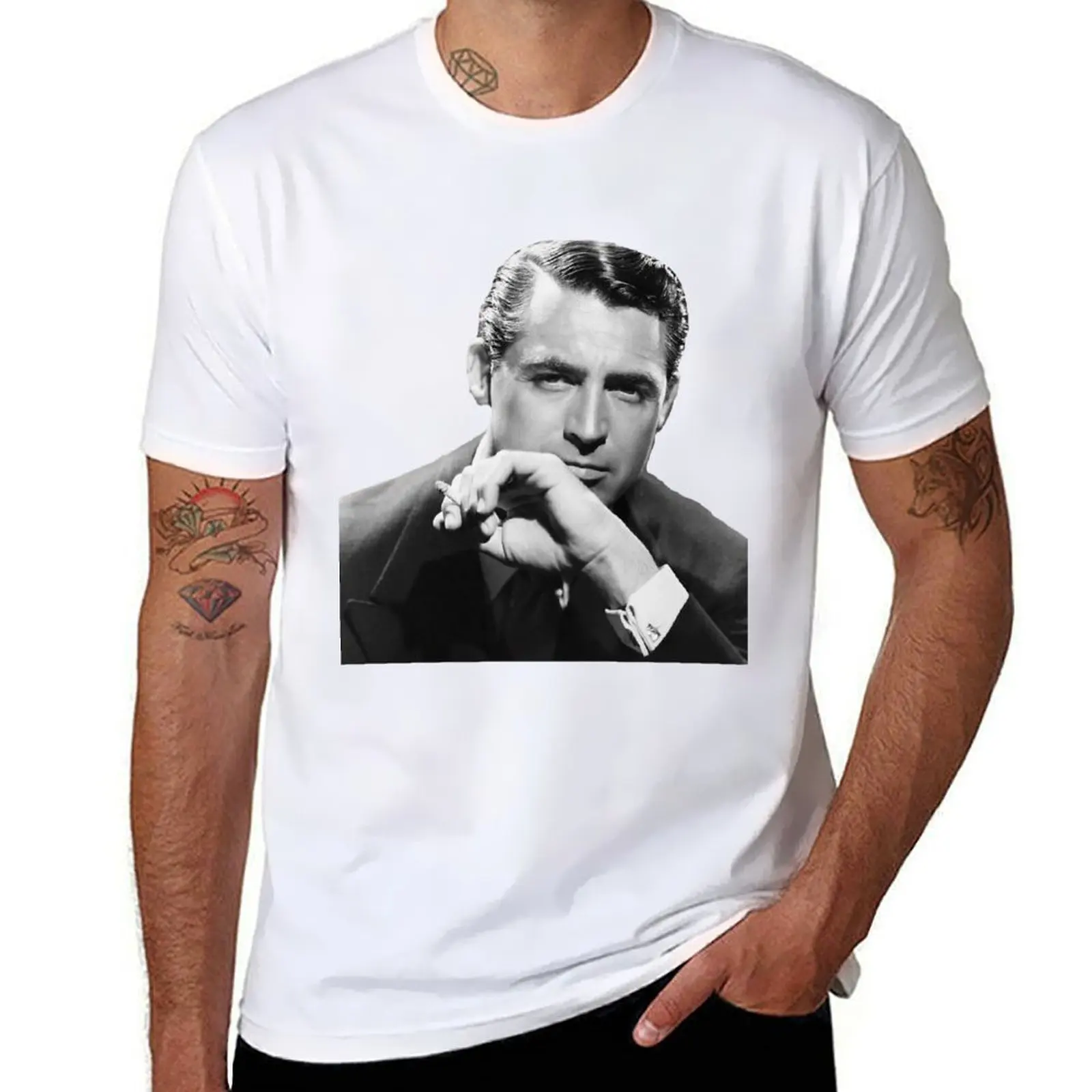 

Cary Grant STOCK T-Shirt t shirts for man graphic tees t shirt custom print T-Shirt