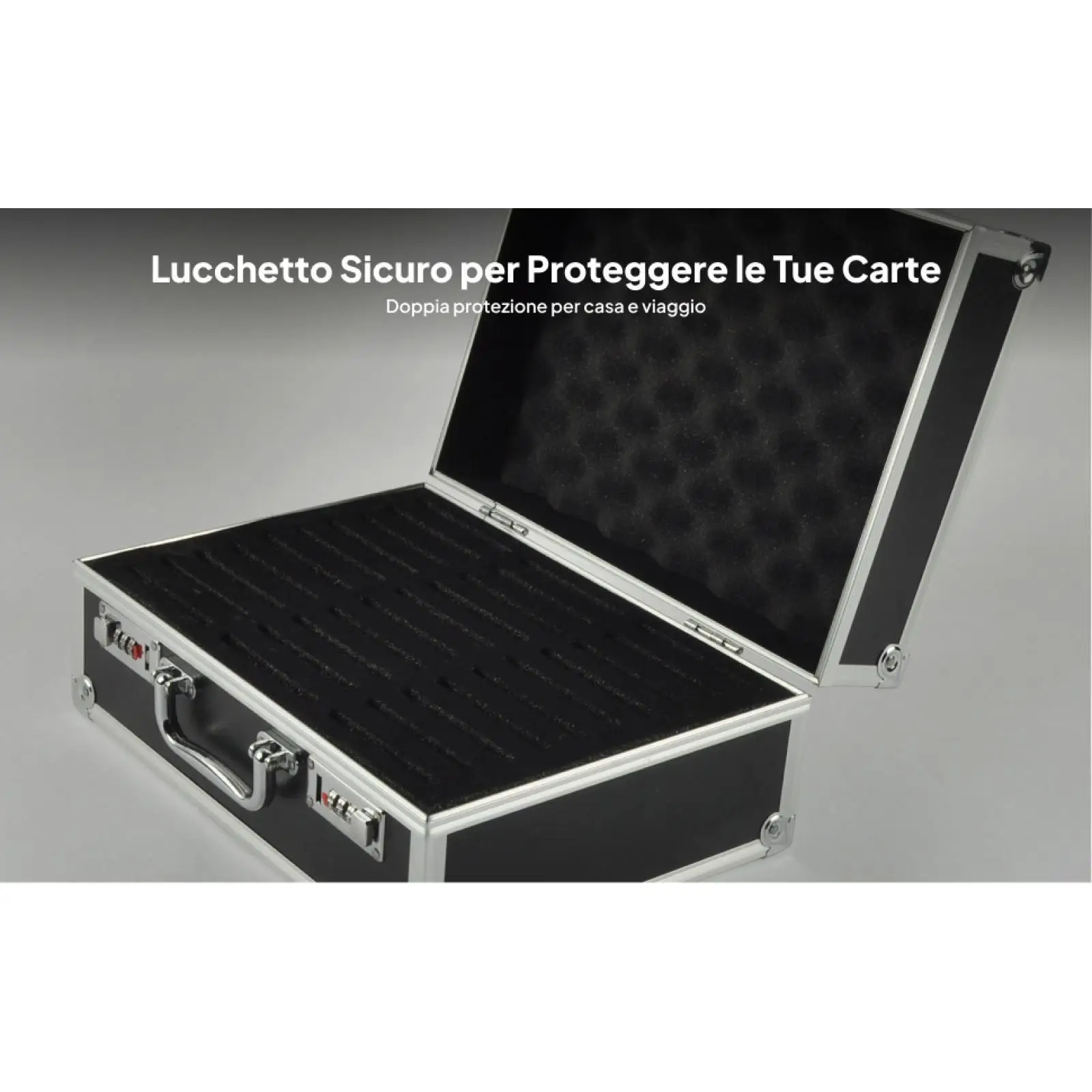 

Жесткий чехол для карт с кодовым замком и ручкой для карты класса PSA