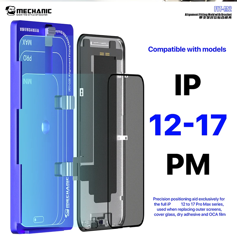 MECHANIC FIT-M2 Alignment Fitting Mold with Bracket Heavy Duty Locking Frame Fitting Universal Mold for Phone Repair