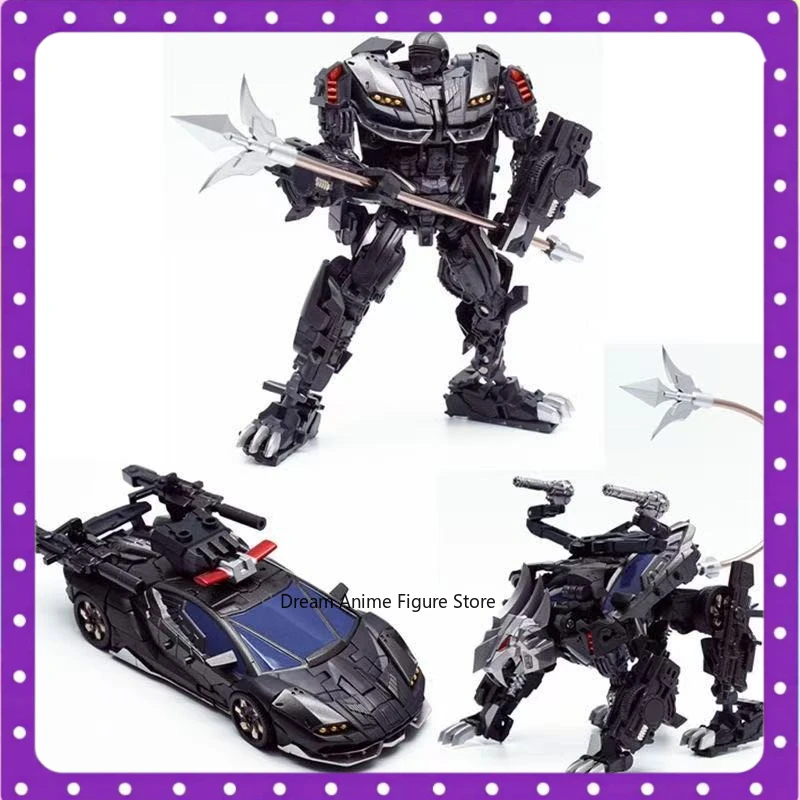 

In stock Pangu Model PT12 Three Transformation Warrior Suan Ni Black Ninja Snake Eyes Dark Hot Rod Boy Collection Gift
