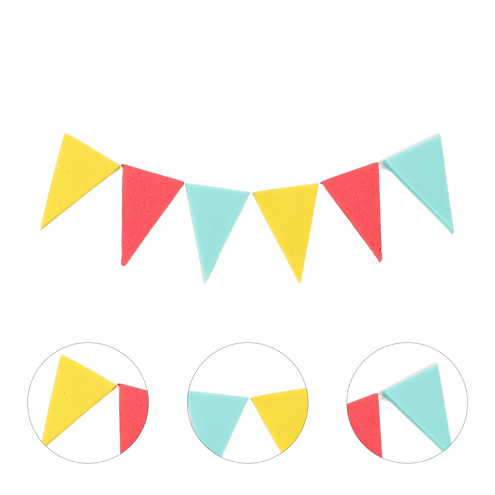 

10 шт., декор для кукольного домика, миниатюрные вымпел-флаги, 10 упаковок, треугольная овсянка, гирлянда для сказочного сада, рождественской вечеринки, детей, сделай сам