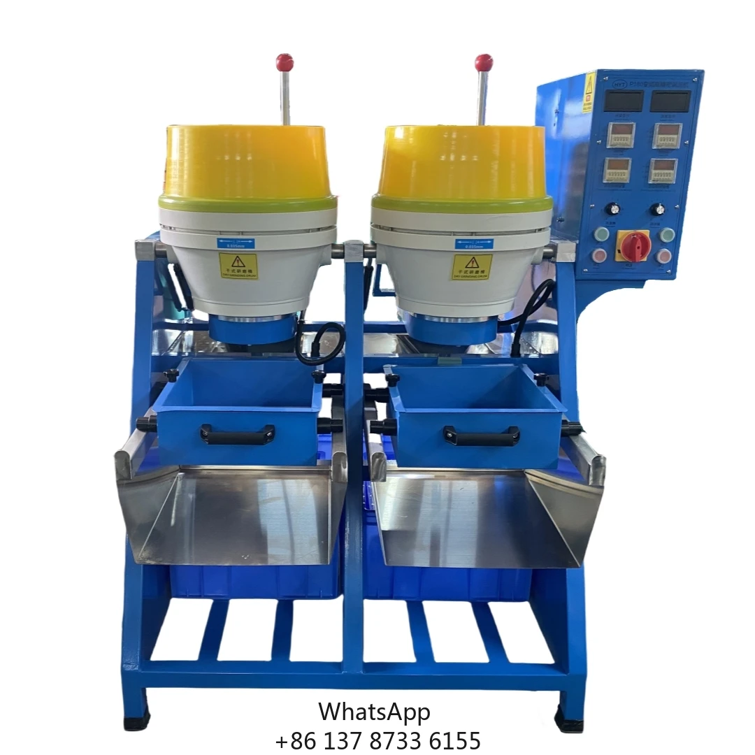 18L High Precision Automatic Refurbishment Rust Removal Centrifugal Disc Finishing Machine For Jewelry