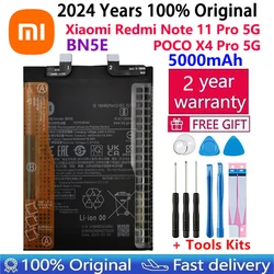 100% Original Neue Hohe Qualität 5000 mAh BN5E Batterie Für Xiaomi Redmi Hinweis 11 Pro 5G/ POCO X4 PRO 5G Handy Batterien