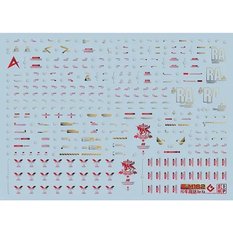 EVO मॉडल डीकल्स वाटर स्लाइड डीकल्स टूल 1/100 MG Nu Ver.Ka फ्लोरोसेंट स्टिकर मॉडल खिलौने डिटेल-अप एक्सेसरीज़ के लिए 10 best sales ईवो डिकल्स - №1