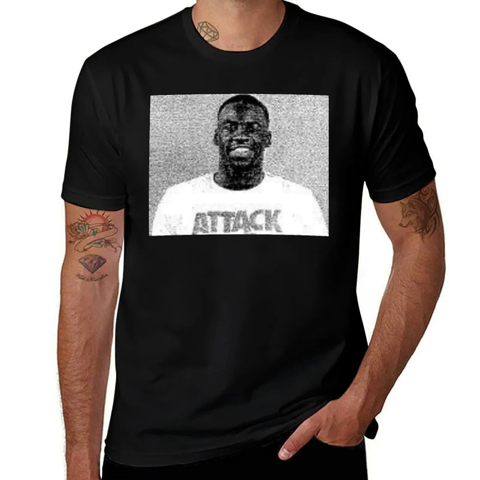 Draymond Green Mugshot T-Shirt Durable Work Wear T-Shirt