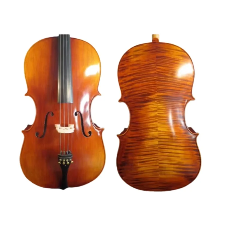 Ma Sleeping SONG-Professional Acoustic cello, Powerful Sound, Brand, 4 and 4