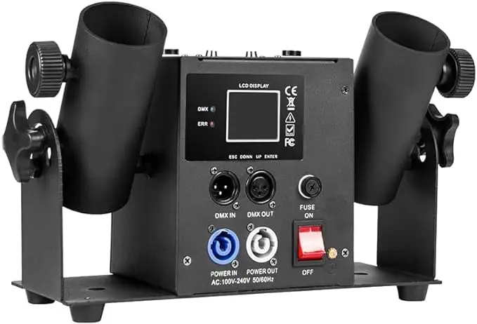 Electronic Sprays Confetti Powder Electronic Remote Control Gender Reveal Outdoor Double Head Wedding Party Graduation Party