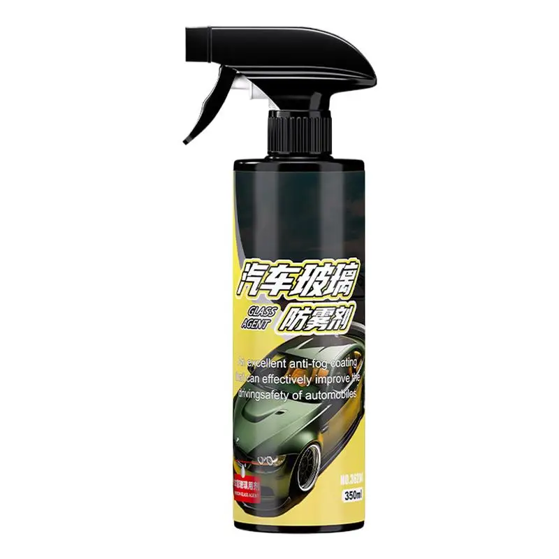 Deicer Spray For Car Windshield Car Glass Cleaner Water Repeller Coating Windshield Cleaner Spray Anti Fog Spray For Front