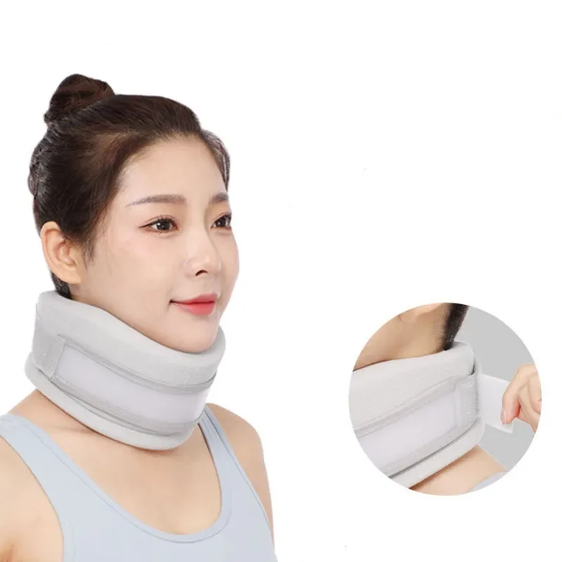 Soft Neck Support Adjustable Neck Cover Comfortable Breathable Adult Sponge Collar Neck Fixed Support Protective Equipment