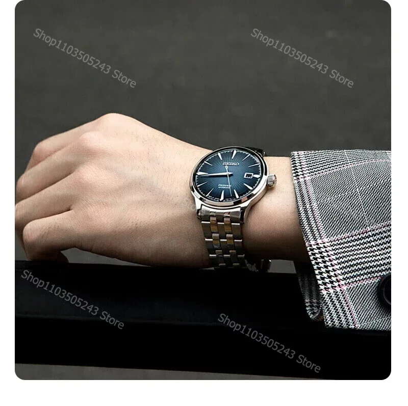 SEIKO Presage Original Quartz Watch Men Automatic Mechanical Japanese Stainless Steel Fashion Business Leisure Watches