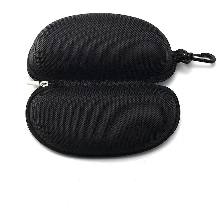 5er-Pack tragbare Sonnenbrillen-Schutzbox mit Reißverschluss, Brillenetui, Oxford-Reisepack, Brillenetui, Zubehör mit Haken – Detail 9