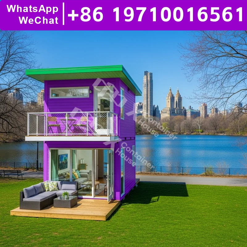 Prebuilt Homes Luxury Temporary Housing Factory Prefabrication Small House Garden House Modular Expansion Fireproof High Quality