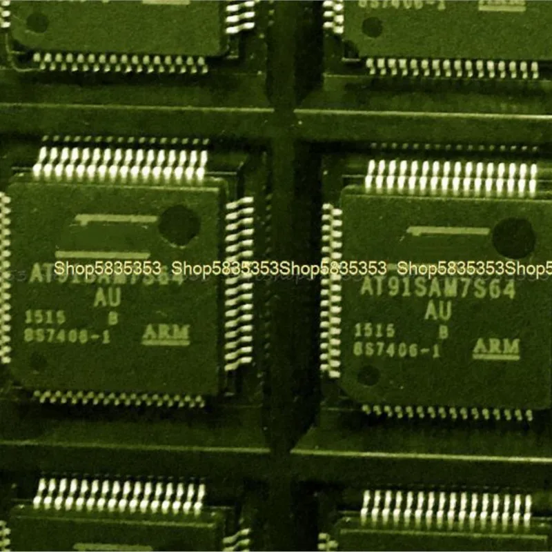 

10pcs New AT91SAM7S64 AT91SAM7S64-AU AT91SAM7S64B-AU QFP-64 Microcontroller chip