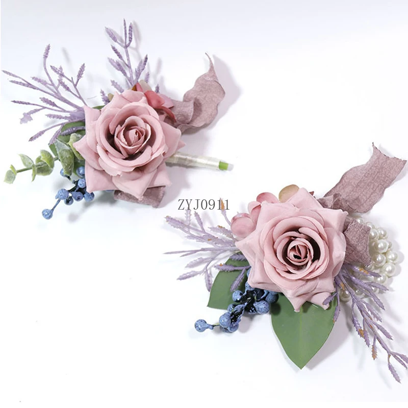 *الزهرة الاصطناعية الصدار والعروة، العروس دش حفلة موسيقية عشاء رسمية حزب الذكرى الملحقات، زهرة الزفاف