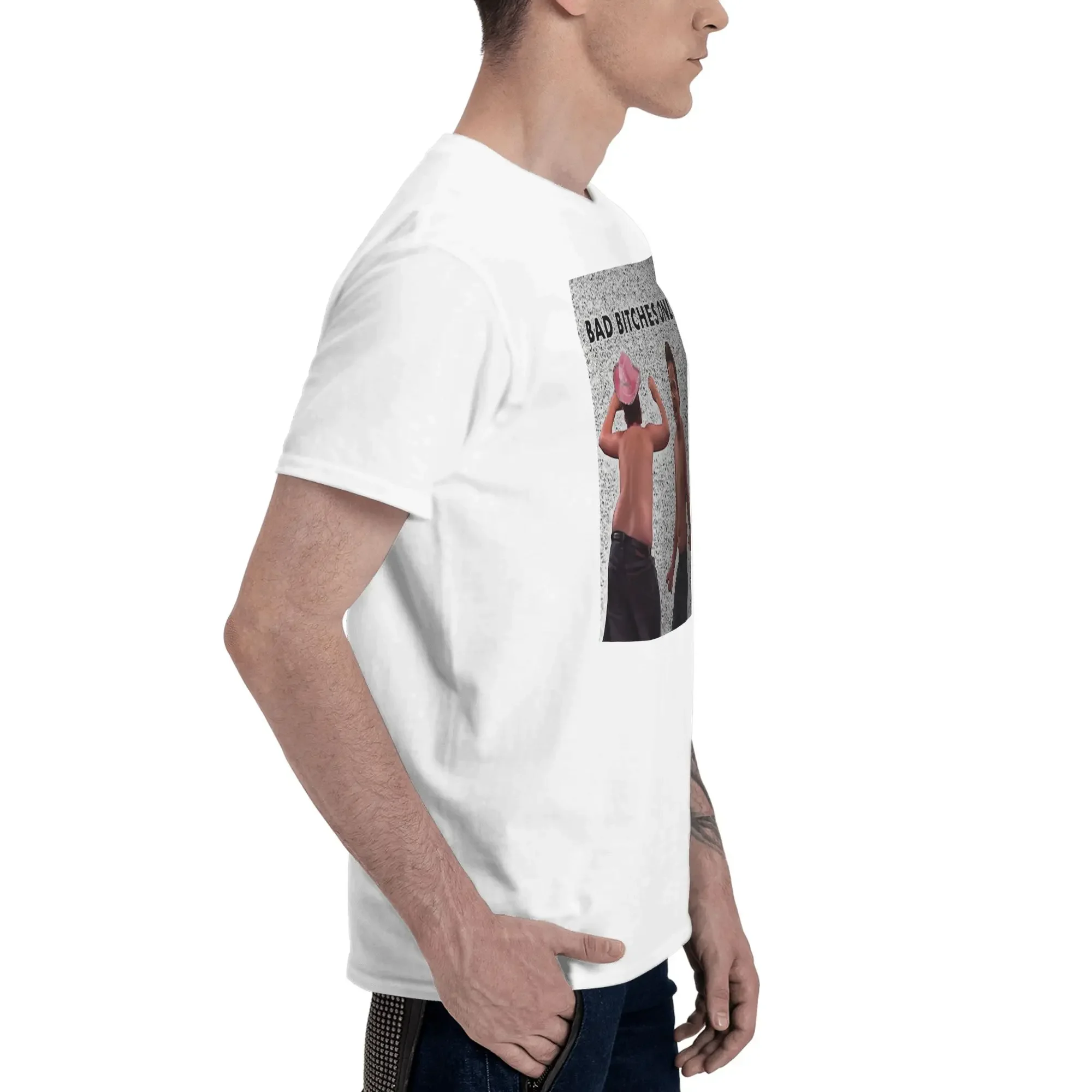 Gibby Party Requirements Men T-Shirt Oversized T Shirts Men's Crew Neck Cotton Tees Short Summer Male