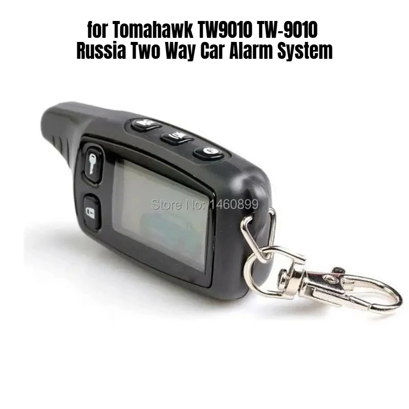 TW 9010 LCD Remote Control Key Fob Keychain For Russian Tomahawk TW9010 two way car alarm system Tomahawk TW-9010