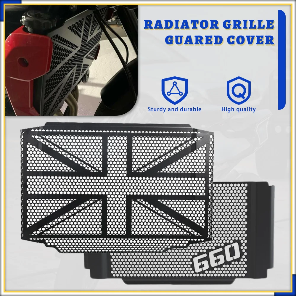 

2024 Motorcycle CNC Aluminium Accessories Radiator Grille Guard Cover Protector Grill For Trident 660 2021 2022 2023 Trident660