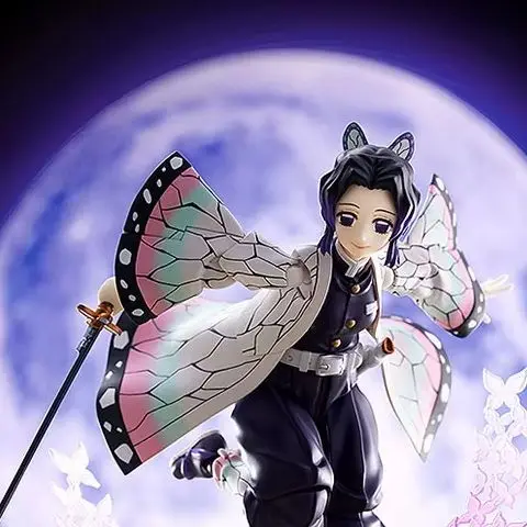 

100% Original Figma 575 Demon Slayer Kimetsu No Yaiba Shinobu Kocho In Stock Anime Action Collection Figures Model Toys