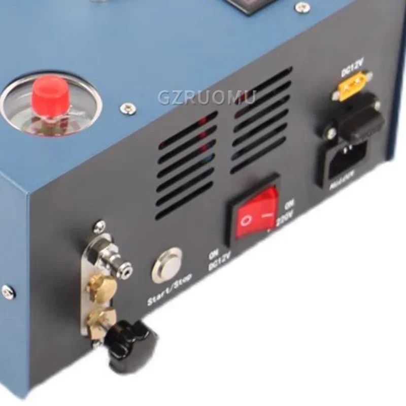 110V/220V Power PCP Air Compressor 300Bar 0.5L Pump Oil/Water-Free High Pressure Apply To Air Rifle Diving Bottle view 6