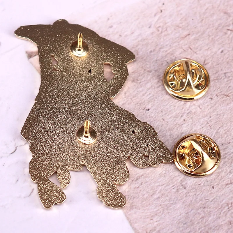 Gioco Genshin Impact Wanderer Spilla in smalto duro Gioco Spilla da bavero Giocatore Otaku Gioielli Regali Spilla da zaino accessorio distintivo Wanderer