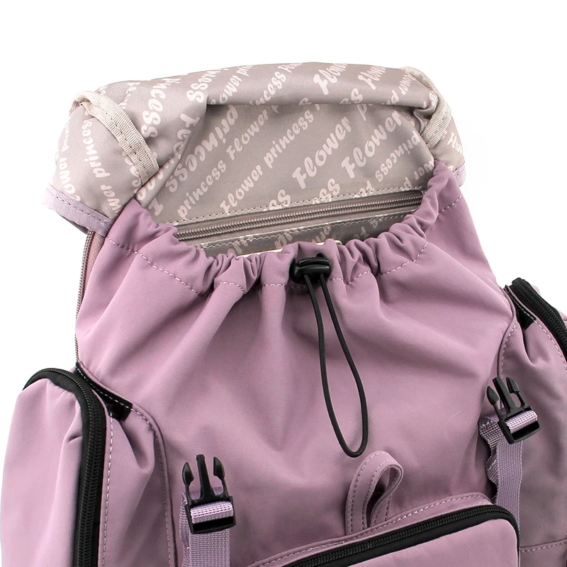 Flower Princess ECO VIBE 2025 Women's Backpack Original New Bag Fashion Simple Pink School Travel Backpacks Woman Bags for Woman