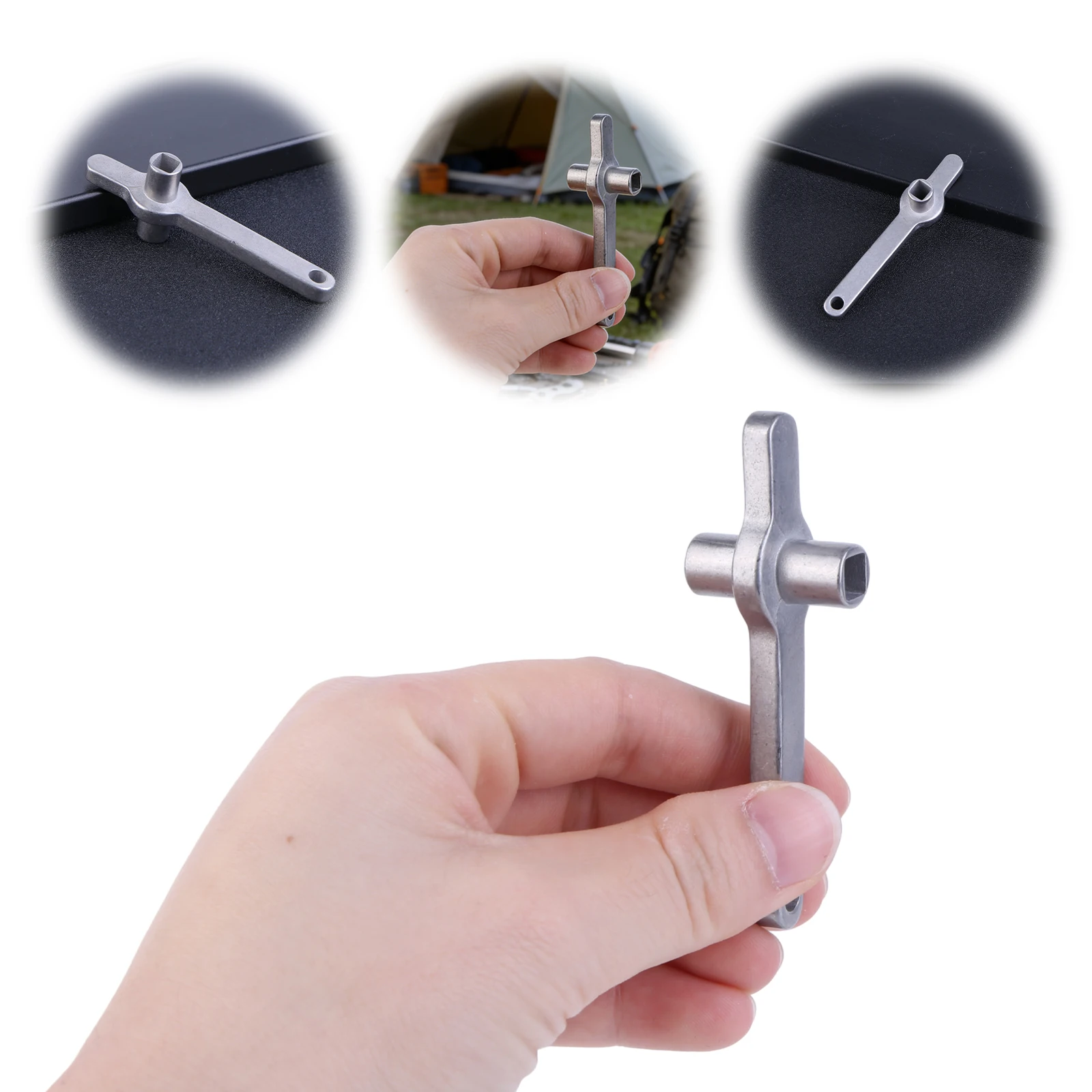Radiator Valve Wrench Essential Plumbing Tool Radiator Bleed Key 304 Stainless Steel for Bleeding Standard Heater Valves