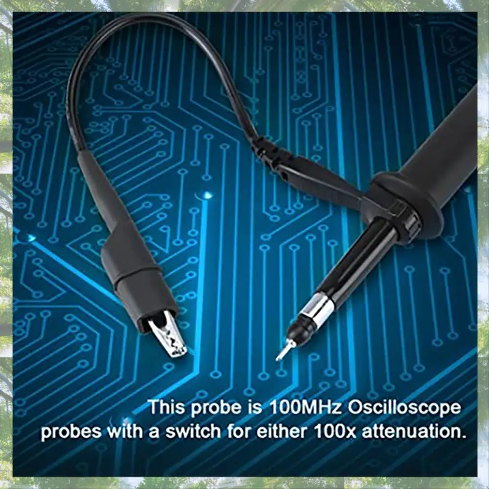 Premium-P4100 Sonda per oscilloscopio 100:1 2KV Connettore BNC di sicurezza ad alta tensione 100Mhz per attenuazione regolabile dell'oscilloscopio