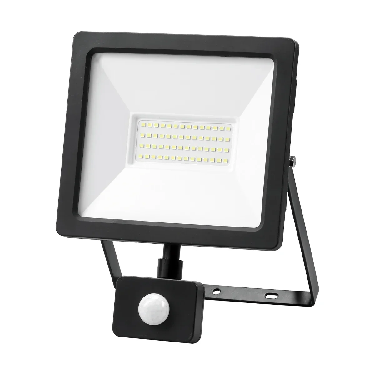 Led Floodlight Induction Style 50w Motion Sensor Ip65 Cold White Light 6000k Human Body Induction Water Proof Lamp