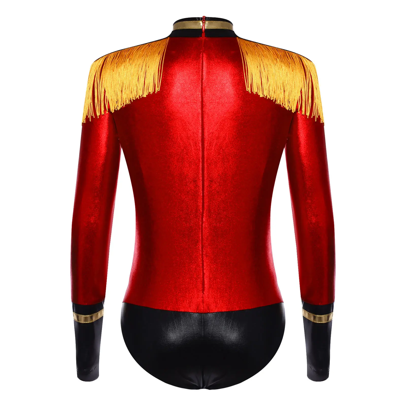 Nutcrackers Costume Medieval Royal Military Uniform Tuxedo Leotard Jumpsuit Halloween Circus Ringmaster Cosplay Costume