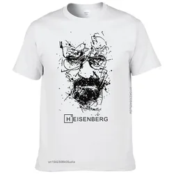 2024 New Fashion Breaking Bad Graphic T Shirts Men Heisenberg Camisetas Hombre Men Cool Tee Shirt for Men Tops Cotton Tshirt