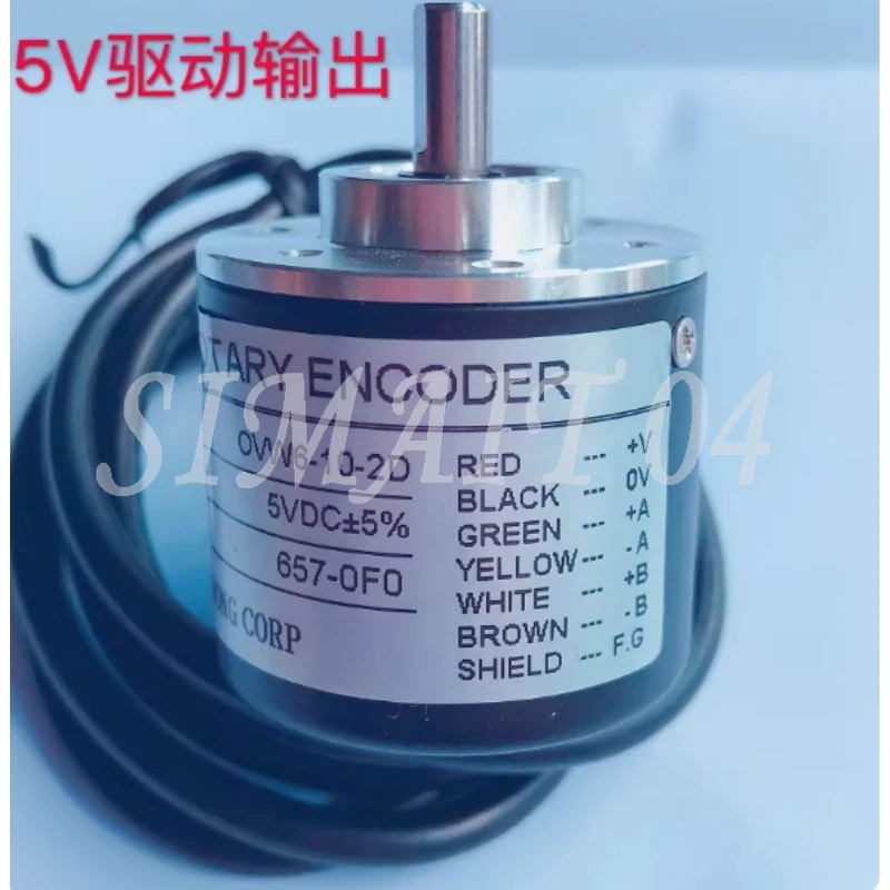 5V Long Line Drives TTL Differential Output Incremental Rotary Encoder OVW2 Series 1000 Pulse 1024 Line