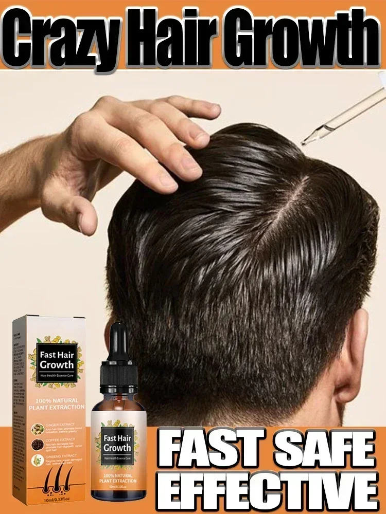 

Fast Hair Growth oil for men and women - fast growth, anti-hair loss, scalp treatment egrowth Fluid Longer Thicker Preventing