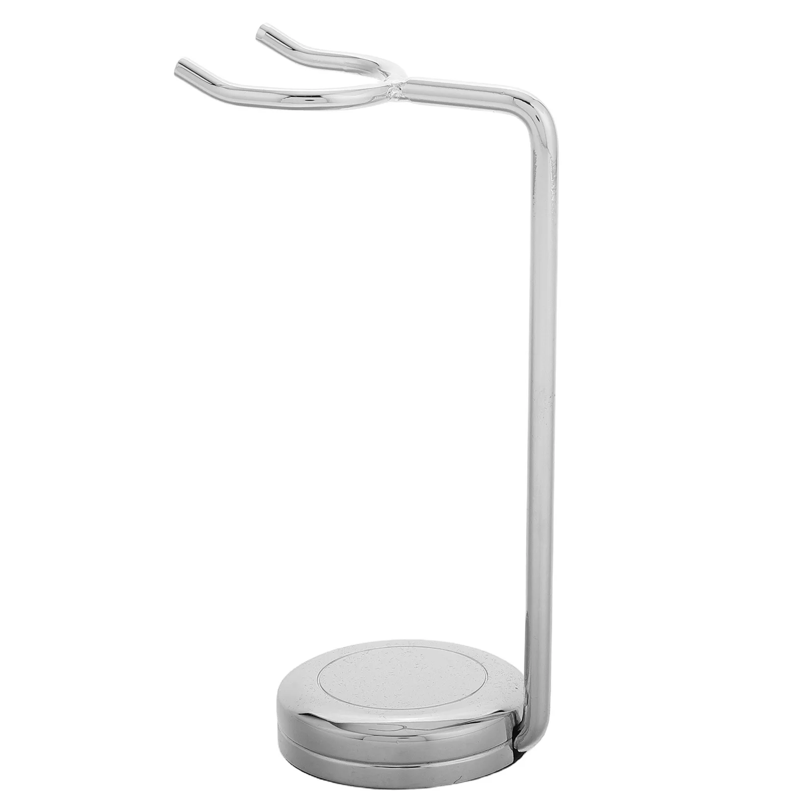 حامل فرشاة الحلاقة المصنوعة من خليط معدني، قاعدة مضادة للانزلاق للرجال، منظم للسفر في الحمام، تصميم متين متعدد الوظائف، شعيرات ناعمة #3