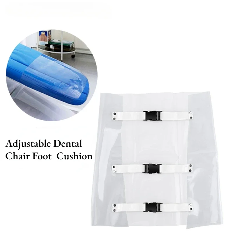 1PC Dental Chair Transparent Cushion Foot Pad  Anti Falling Dental and Waterproof Adjustable Foot Cushion