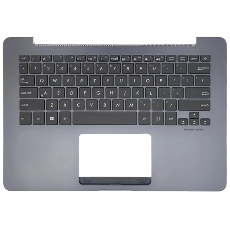 New Original For U4100U UX430U UX430UA UX430UQ Laptop Palmrest Case Keyboard US English Version Upper Cover