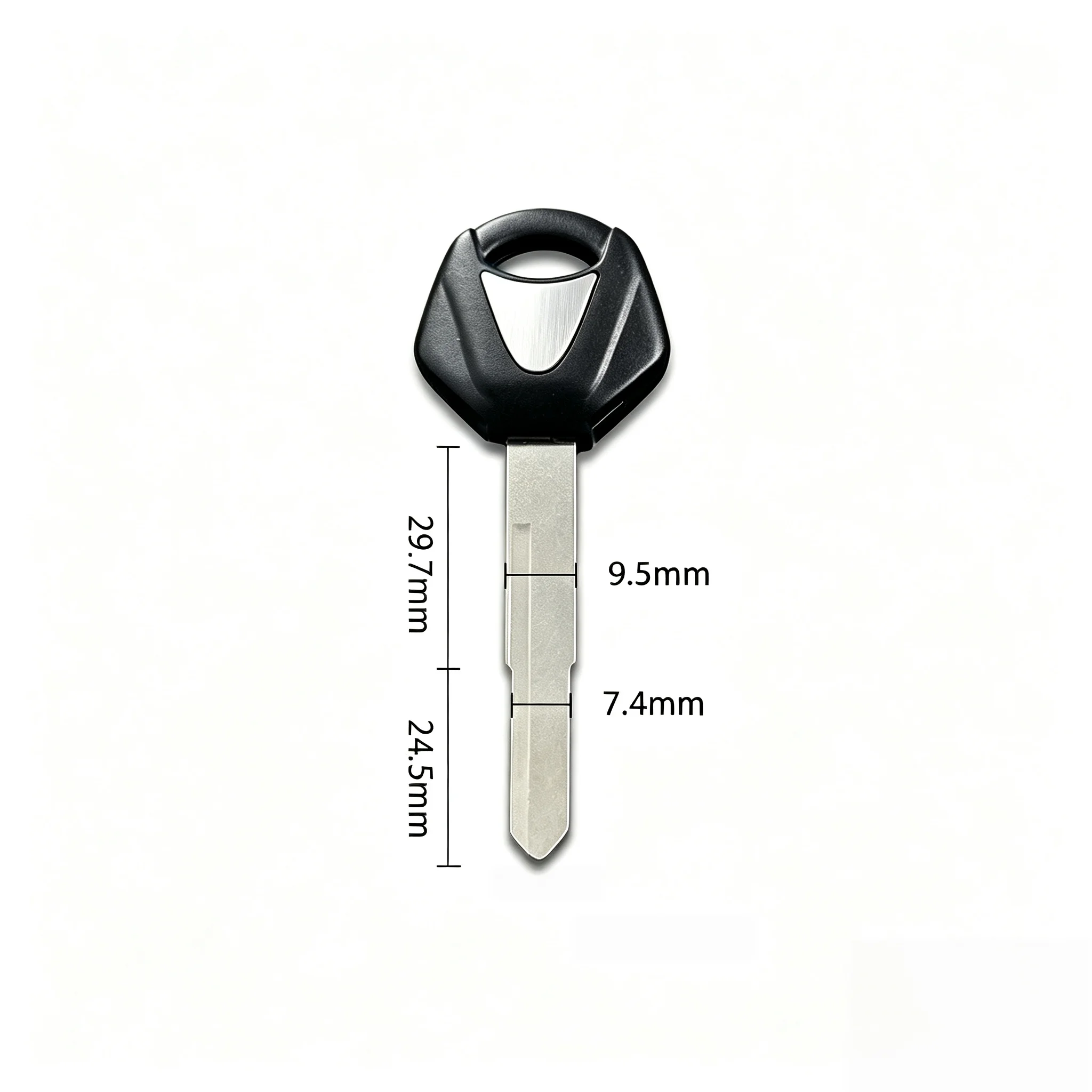 For Yamaha YZF XJR1300 FJR1300 MT‑09 MT‑07 XJ6 TMax FZ6 FZ8 R3 R1 R6 Motorcycle Uncut Blank Replacement Key Left & Right Groove