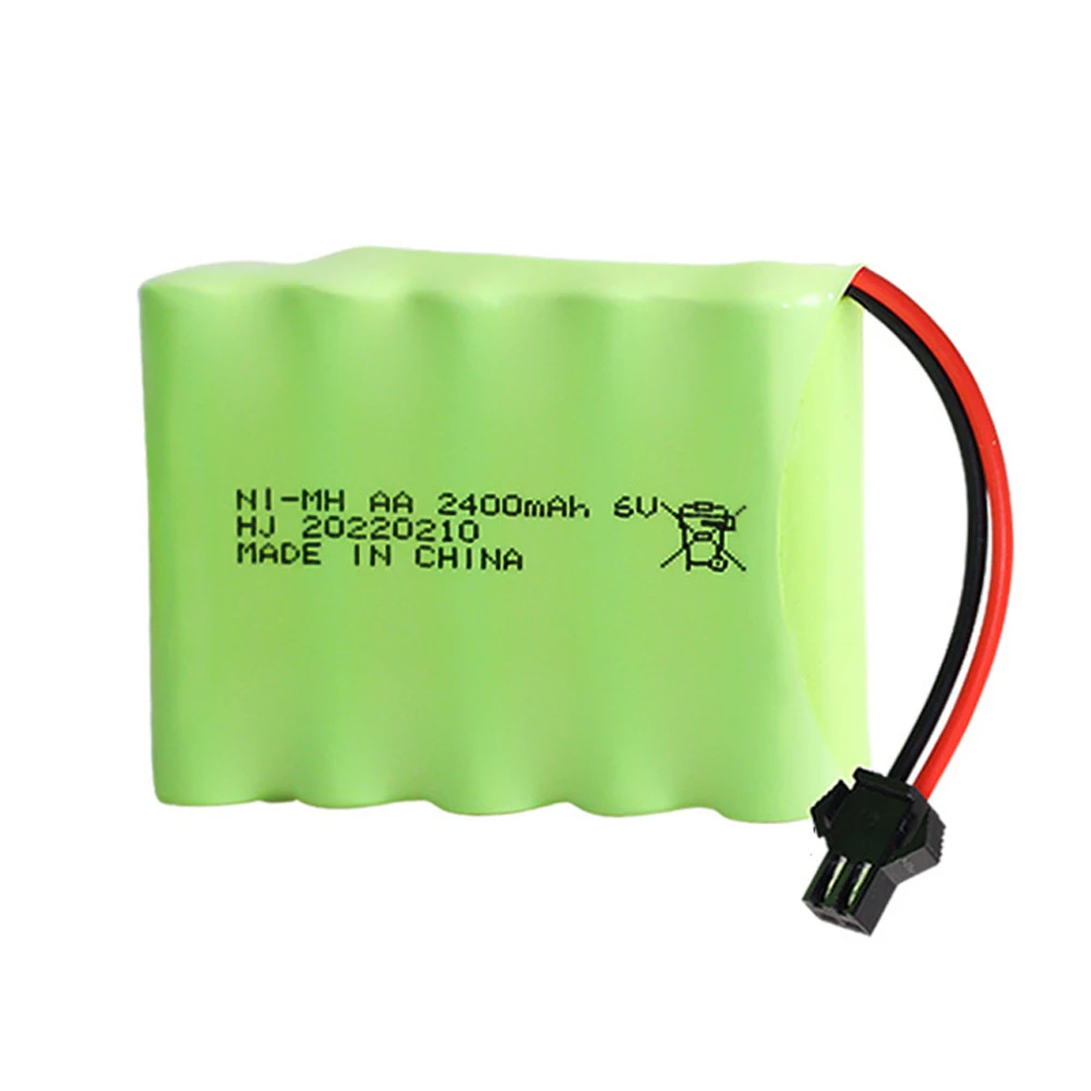 6V 700mAh ni-mh NI-CD 1400MAH 2400mAh 3000mah 3500mAh batteria per RC Toys Cars Truck Tank Guns robot RC TOYS 6V AA nimh battery