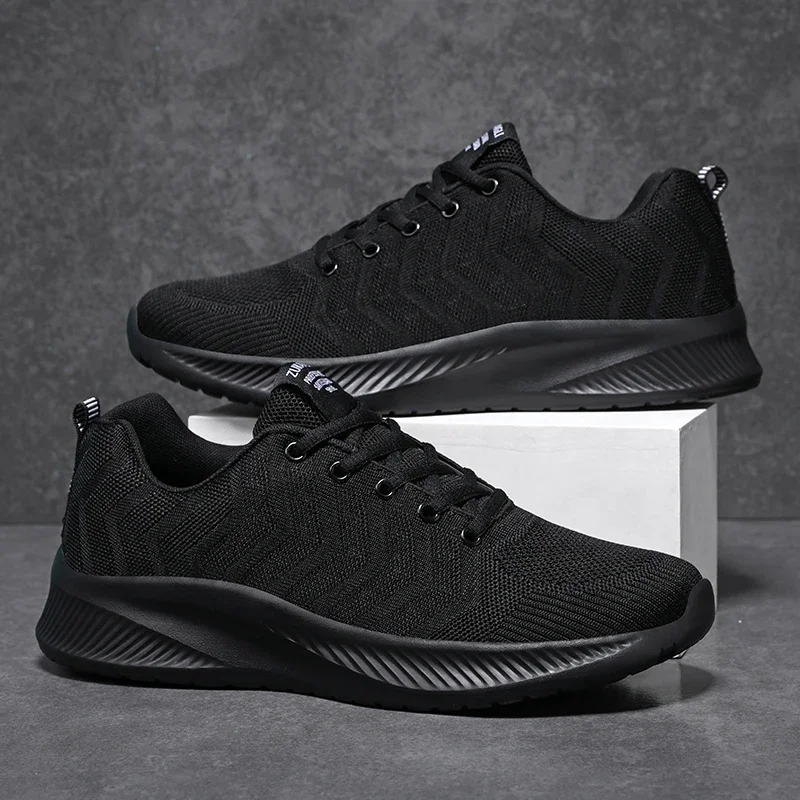 

Мужские кроссовки для бега и повседневной носки, спортивные кеды 2026: нескользящие, дышащие, удобные для ходьбы и пробежек, прочные