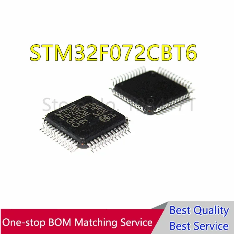 

20 шт. STM32F072CBT6 STM32F072CB QFP48 ARM новый