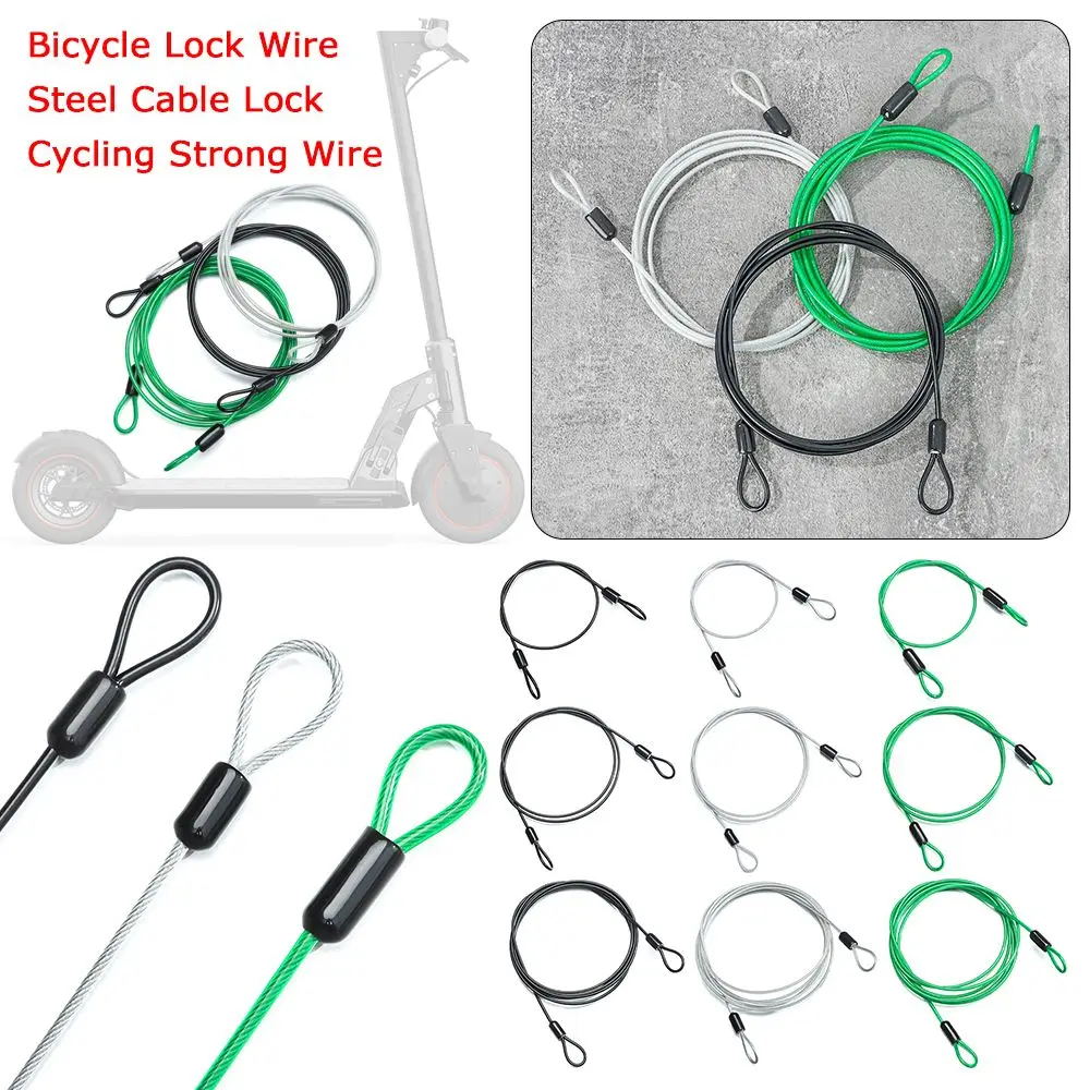 

Bicycle Accessories MTB Bike Rope Anti-theft Ropes Cycling Strong Wire Steel Cable Lock Road Bike Lock Bicycle Lock Wire