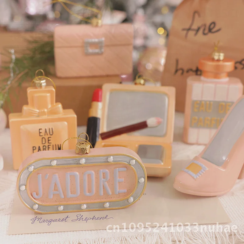 

Розовый Рождественский шар, украшение из ПВХ, подвесное украшение для елки, окна, сцены, корейский стиль, праздничная вечеринка, праздничный декор