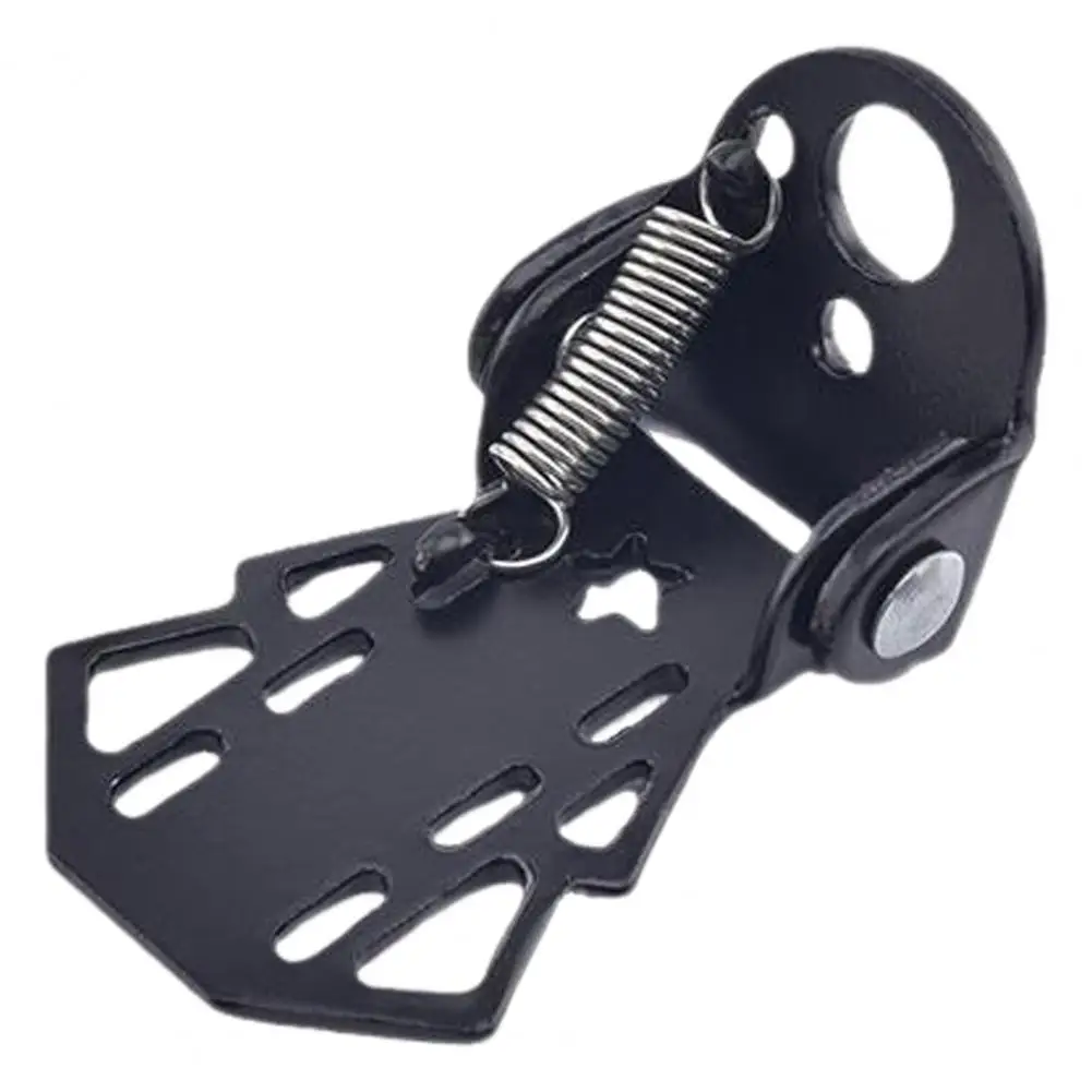 Bicycle Rear Pedal Heavy Duty Non-slip Folding Steel Bike Pedals for Mtb Road Bikes Universal Rear Foot Accessories for Mountain