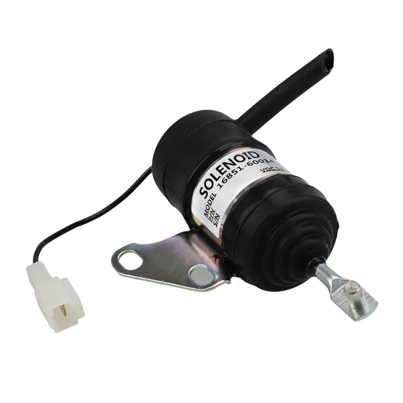 

G9-2X 12V Fuel Shutoff Solenoid Valve 052600-4530 16851-60014 For Kubota RTV900 BX1800D Z482 Z602 D722 052600-4531