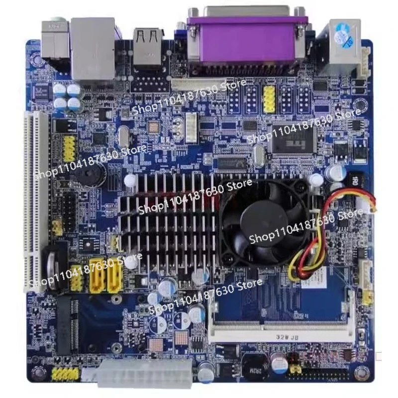 

Old D425P/ILV D525P Integrated CPU Industrial Control Computer Mini Small Main Board DDR3